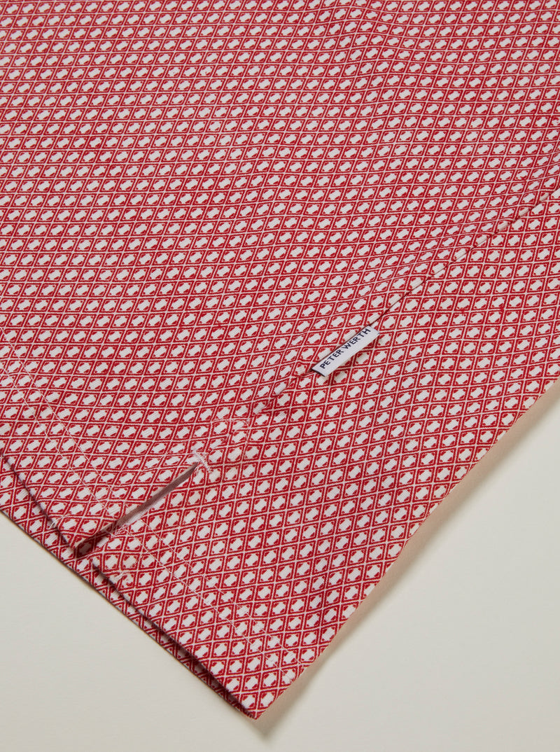 Dock Polo - White/Red