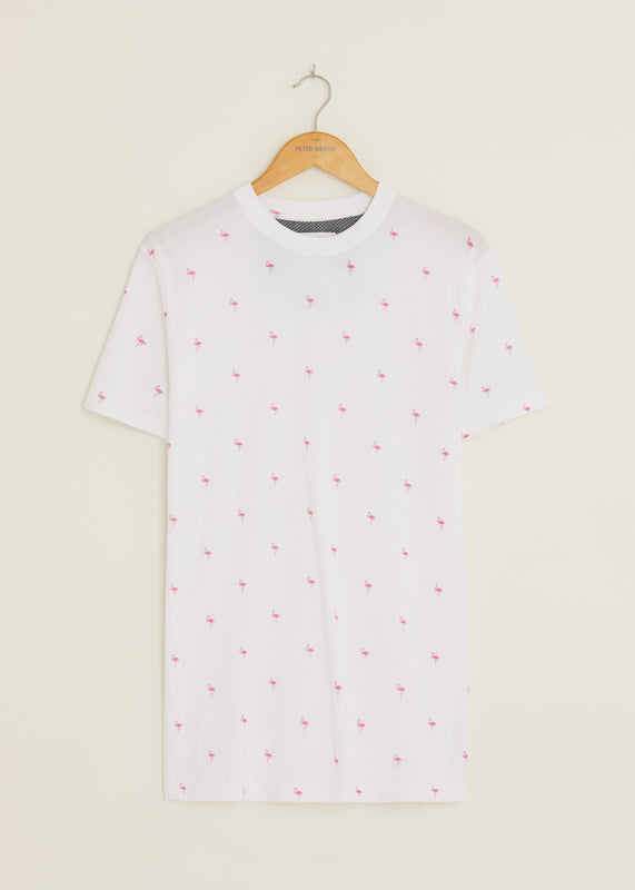 Flamingo T-Shirt - White