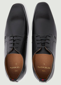 Chisel Derby Shoes - Black