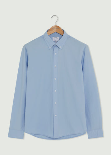 Peak Long Sleeve Shirt - Light Blue