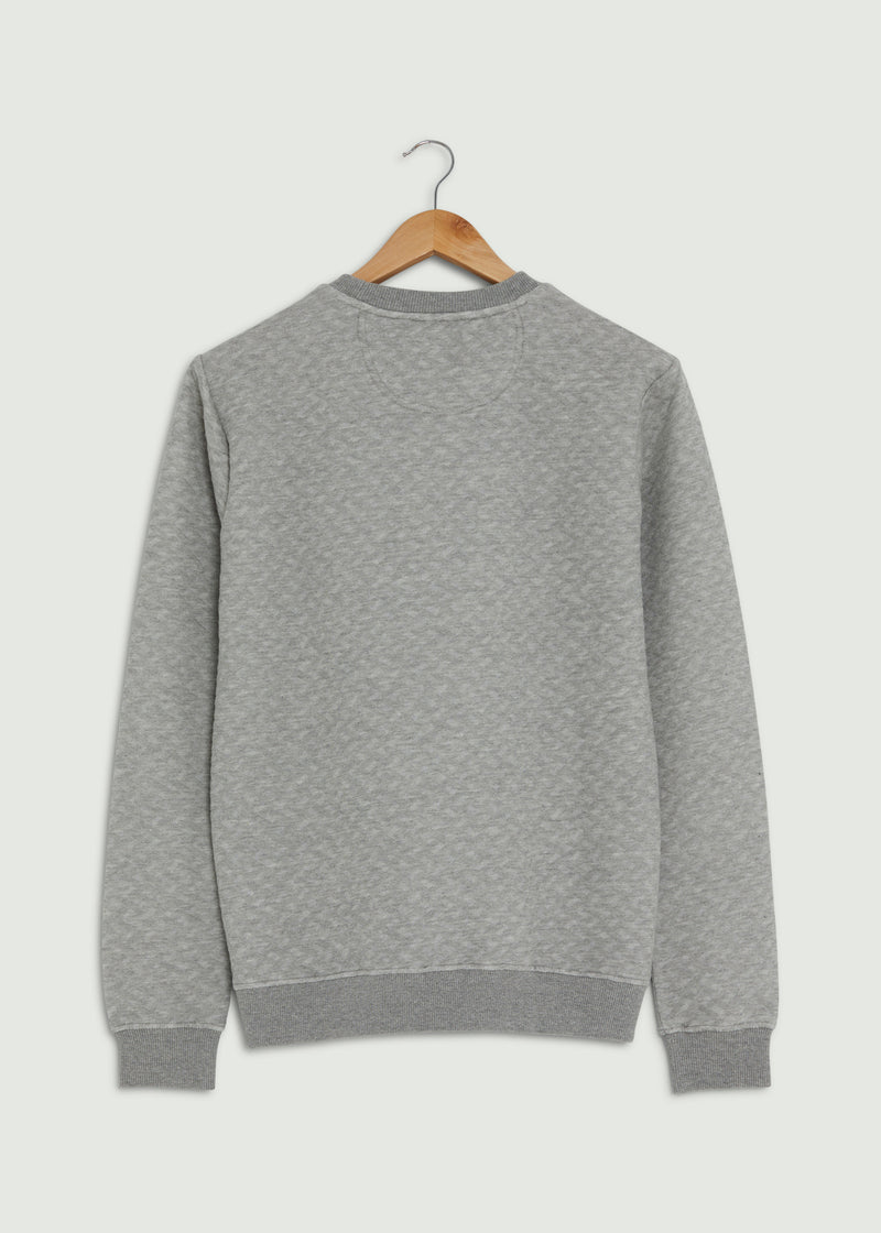 Fletching Sweatshirt - Grey Marl