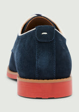 Load image into Gallery viewer, Elter Suede Shoe- Navy/Red