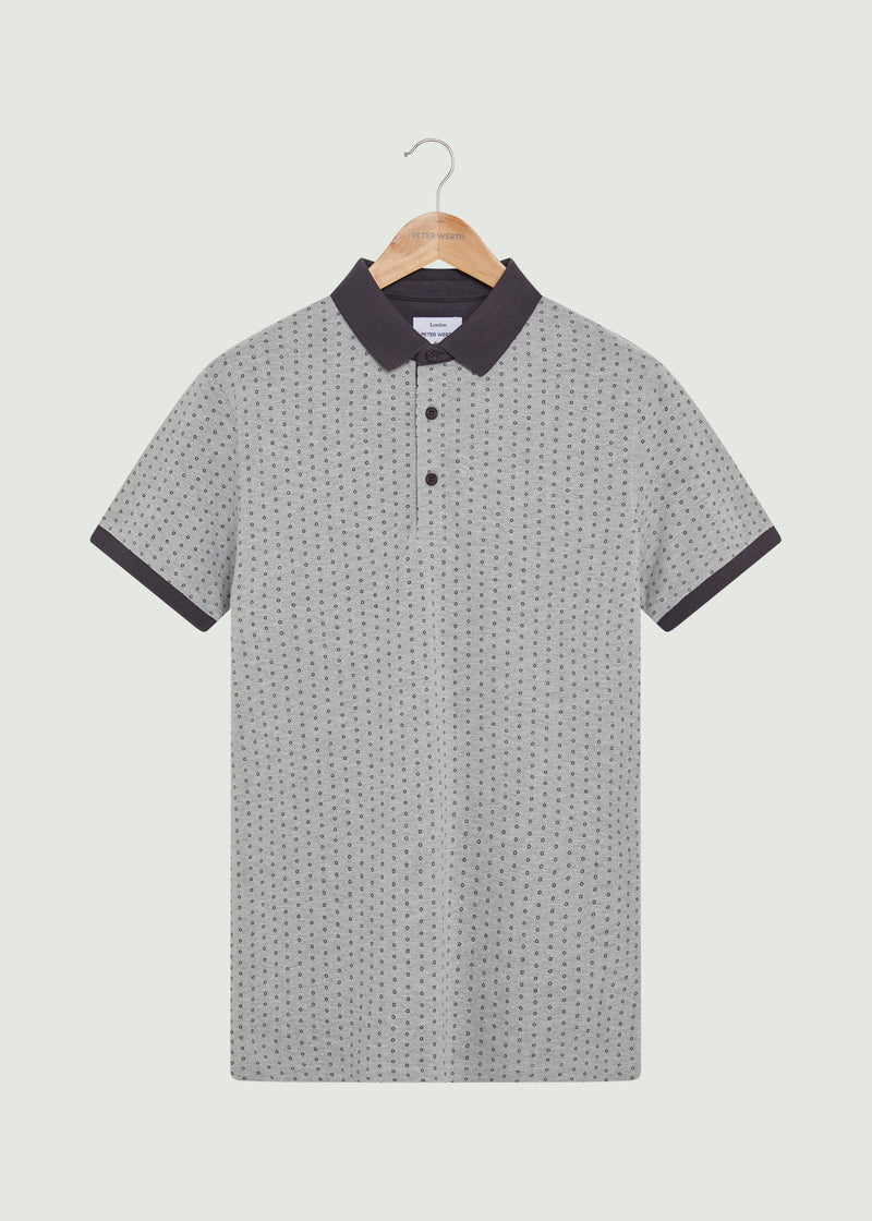 Hickman Polo - Grey Marl