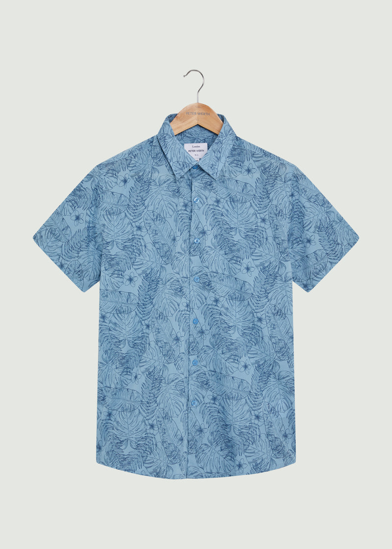 Mabledon Short Sleeve Shirt - Blue