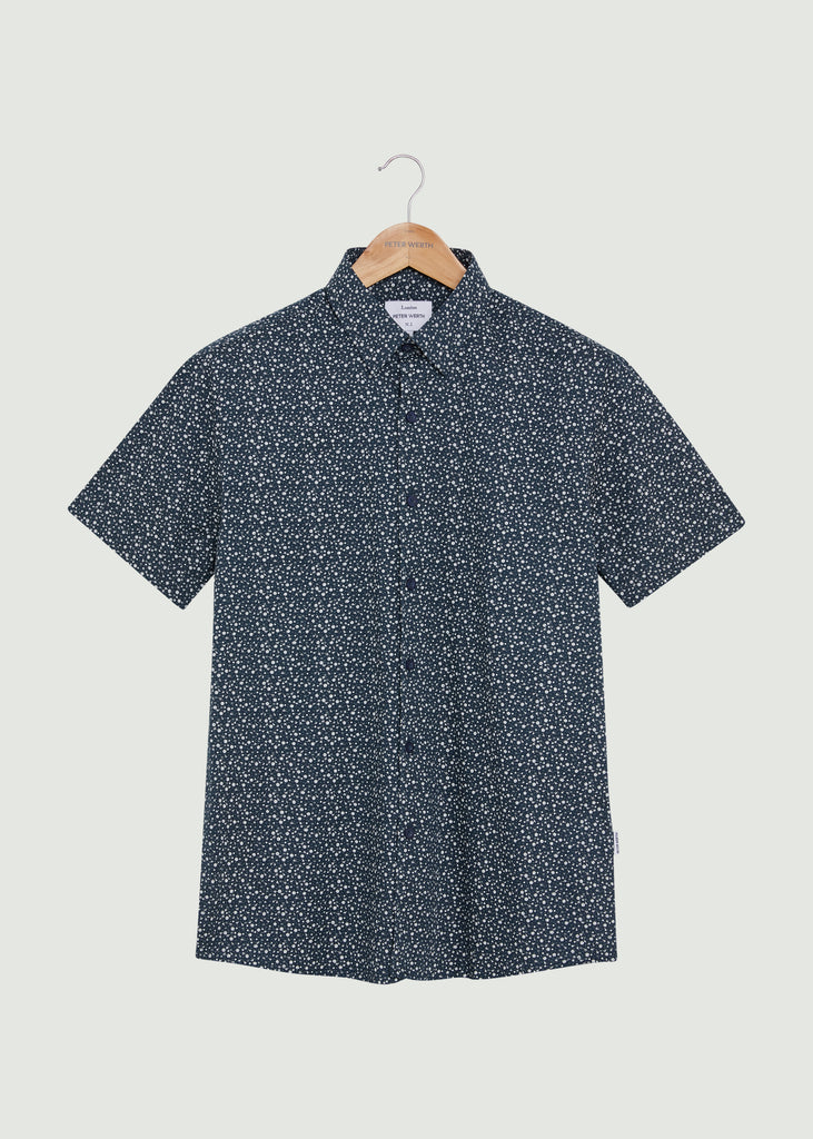 Wickersley Short Sleeve Shirt - Navy