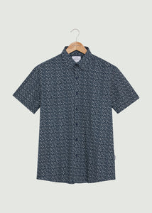 Wickersley Short Sleeved Shirt - Navy