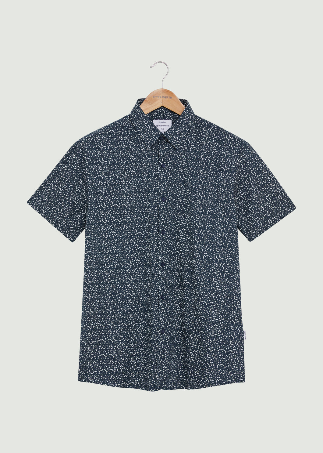 Wickersley Short Sleeved Shirt - Navy