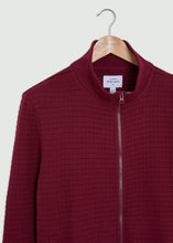 Load image into Gallery viewer, Manor Zip Up - Burgundy