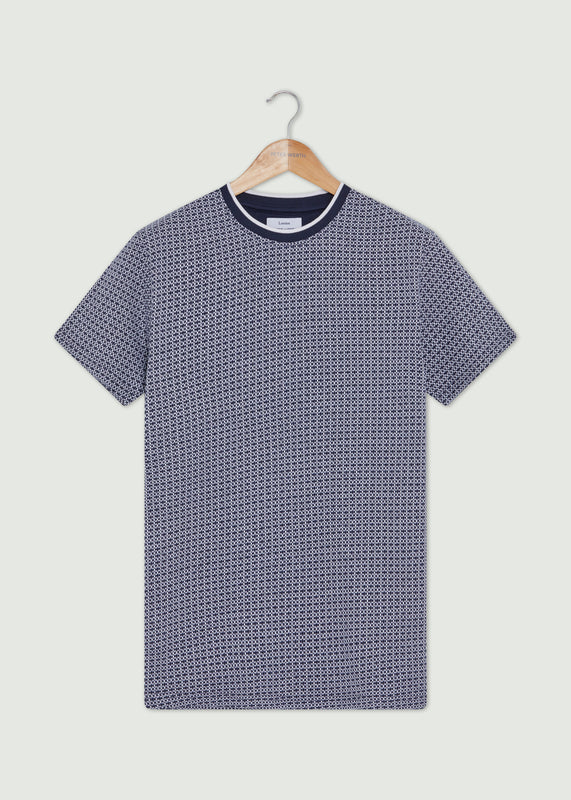 Blenheim T-Shirt - Navy/White