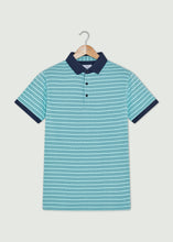 Load image into Gallery viewer, Audley Polo Shirt - Aqua