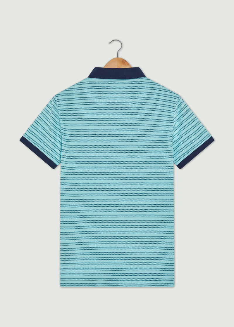 Audley Polo Shirt - Aqua