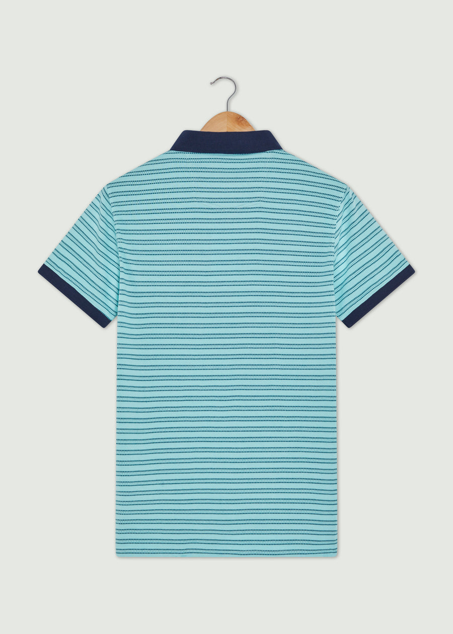 Audley Polo Shirt - Aqua