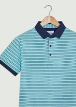 Load image into Gallery viewer, Audley Polo Shirt - Aqua