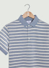Daplyn Polo Shirt - Blue Marl/White