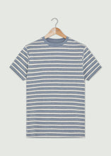Load image into Gallery viewer, Dawes T-Shirt - Blue Marl/White