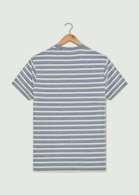 Load image into Gallery viewer, Dawes T-Shirt - Blue Marl/White