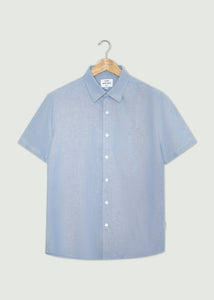 Church Short Sleeved Shirt - Light Blue