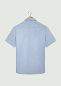 Church Short Sleeved Shirt - Light Blue