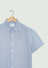 Church Short Sleeve Shirt - Light Blue