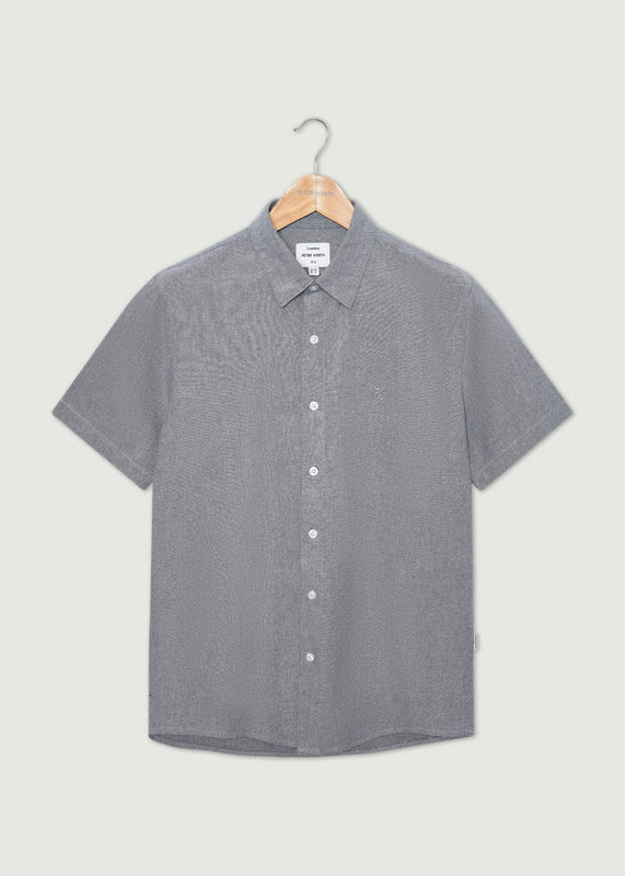 Church Short Sleeve Shirt - Navy