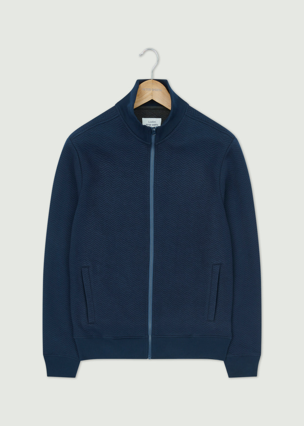 Neptune Zip Up - Dark Navy