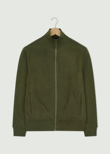 Neptune Zip Up - Khaki