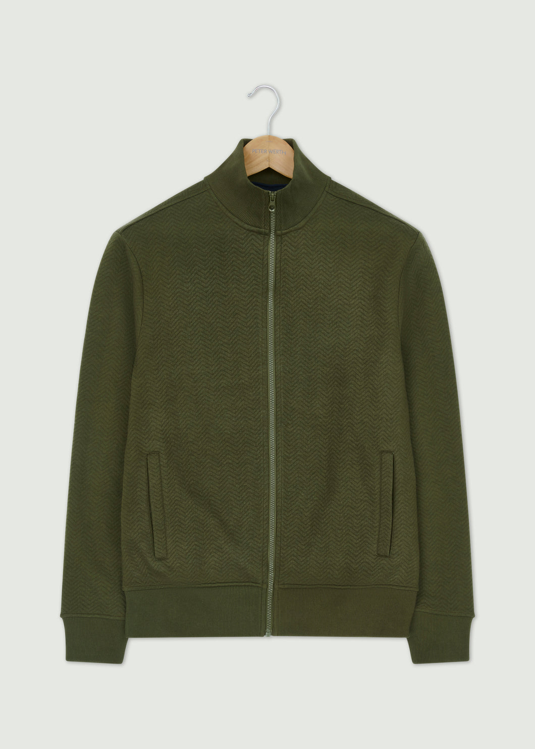 Neptune Zip Up - Khaki
