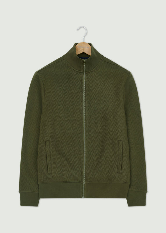 Neptune Zip Up - Khaki