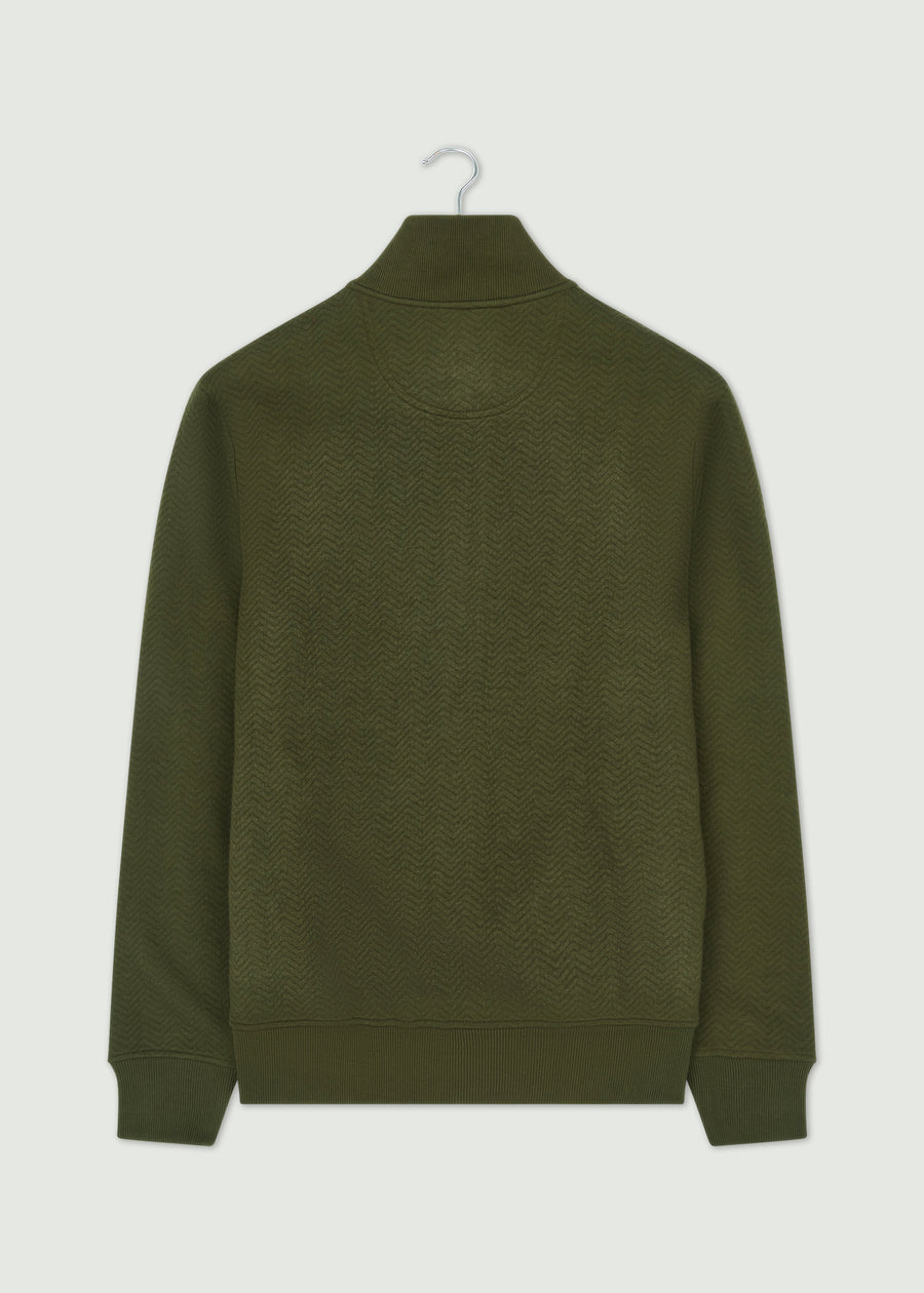Neptune Zip Up - Khaki