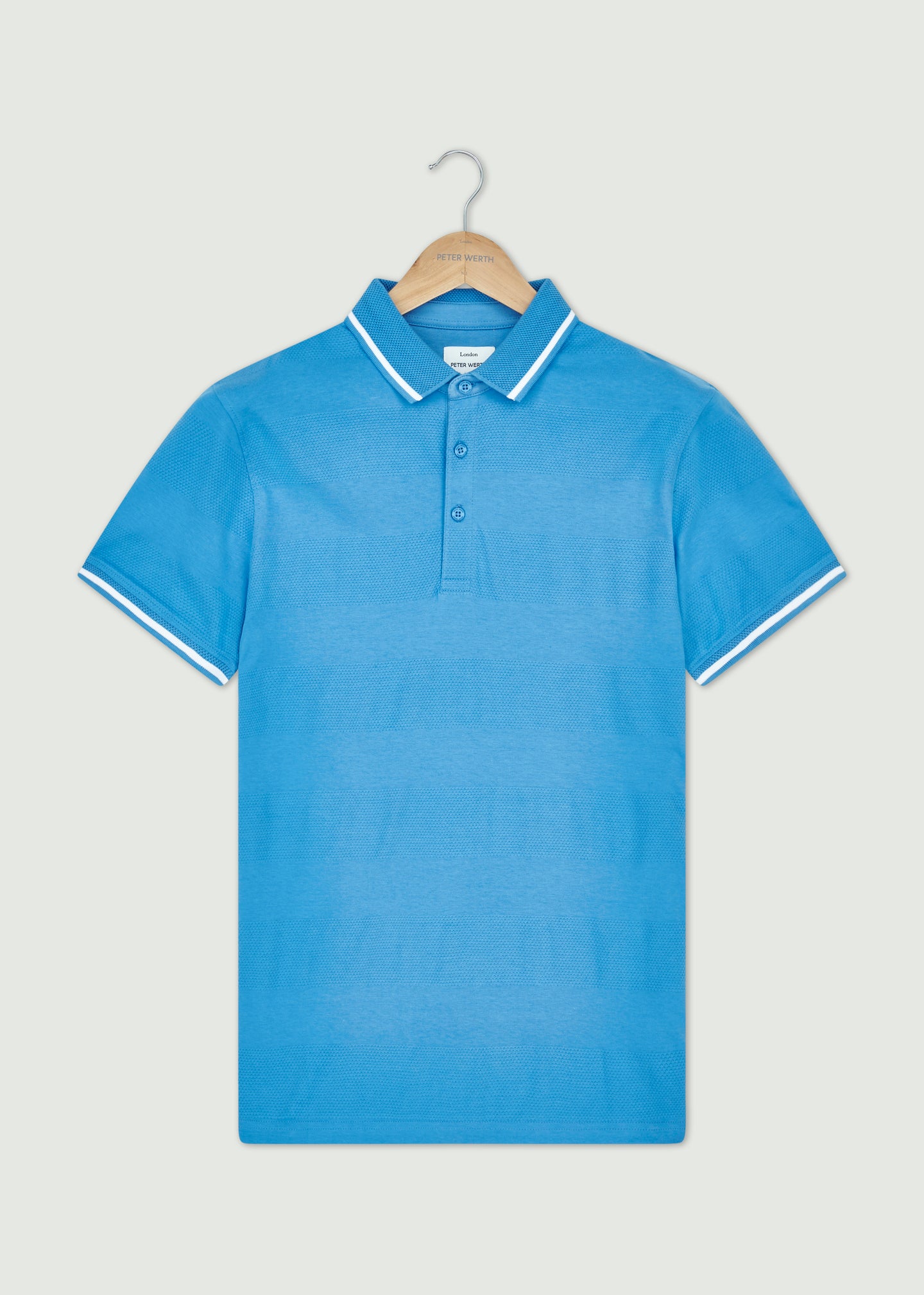 Light blue hotsell polo button up