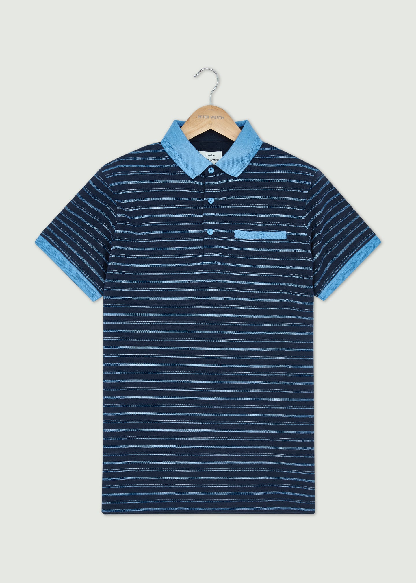 Keppel Polo Shirt - Navy/Blue