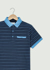 Keppel Polo Shirt - Navy/Blue