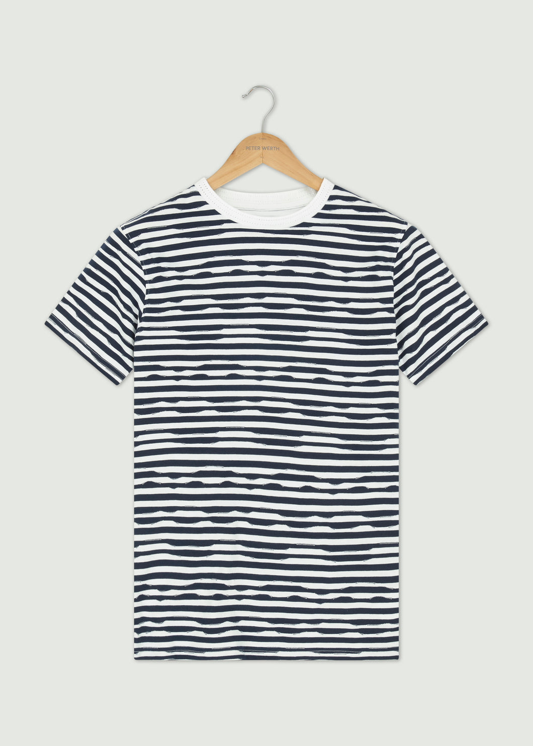 Hall T-Shirt - Navy/White