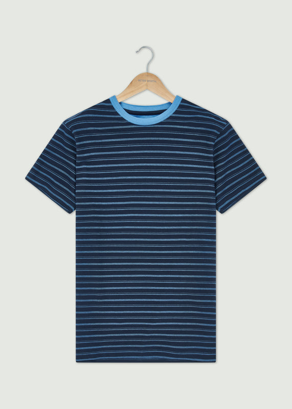 Kiffen T-Shirt - Navy/Blue