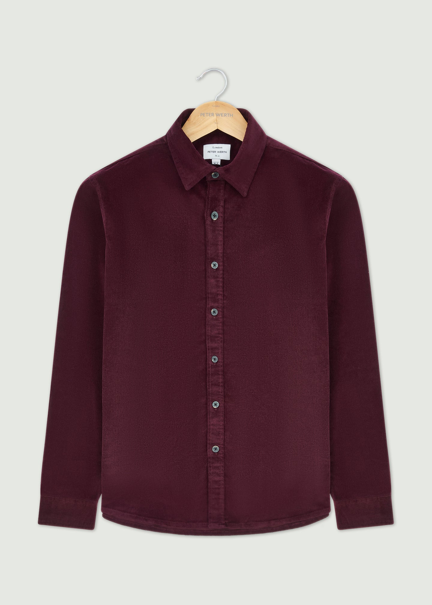 Alverston Long Sleeve Shirt - Burgundy