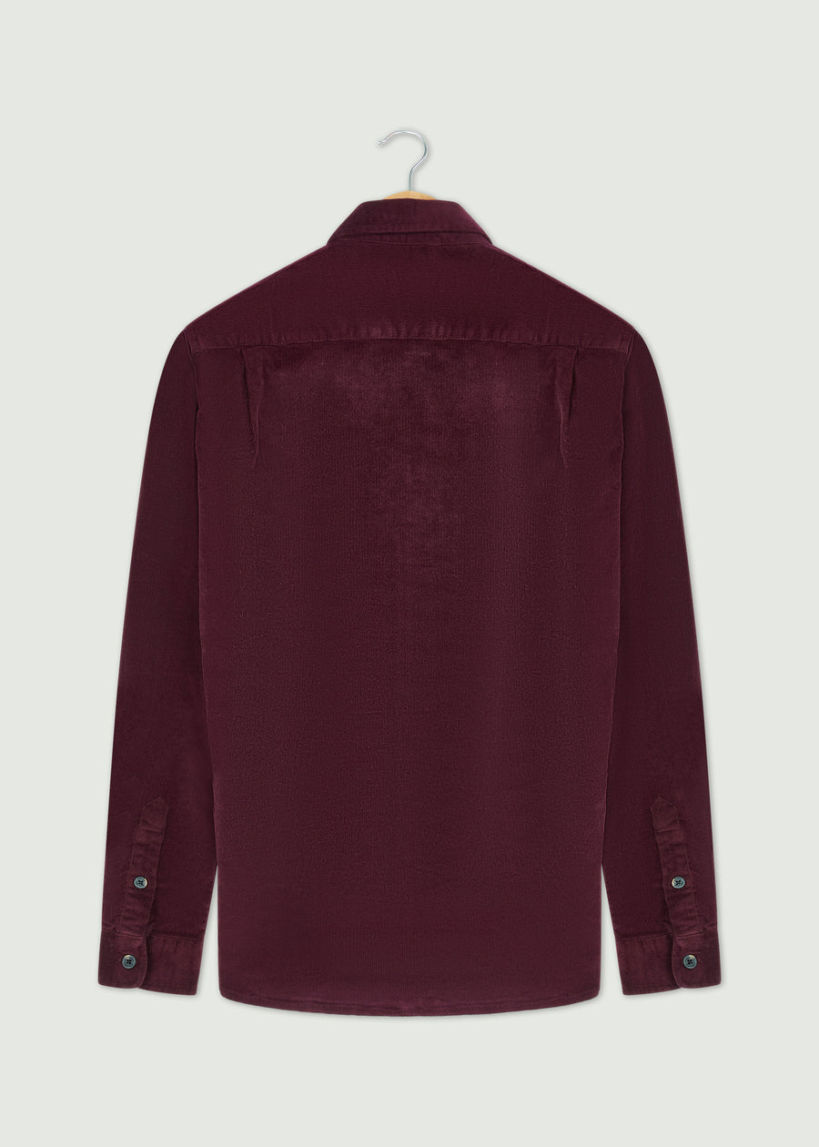Alverston Long Sleeve Shirt - Burgundy