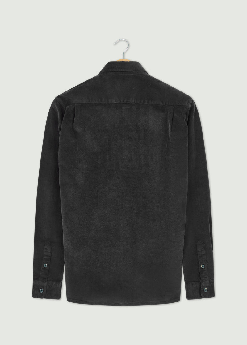Alverston Long Sleeve Shirt Charcoal Peter Werth