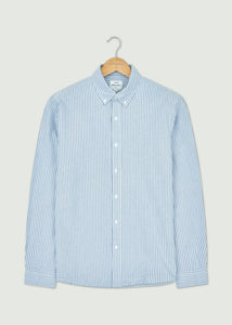 Chateau Long Sleeve Shirt - Light Blue/White