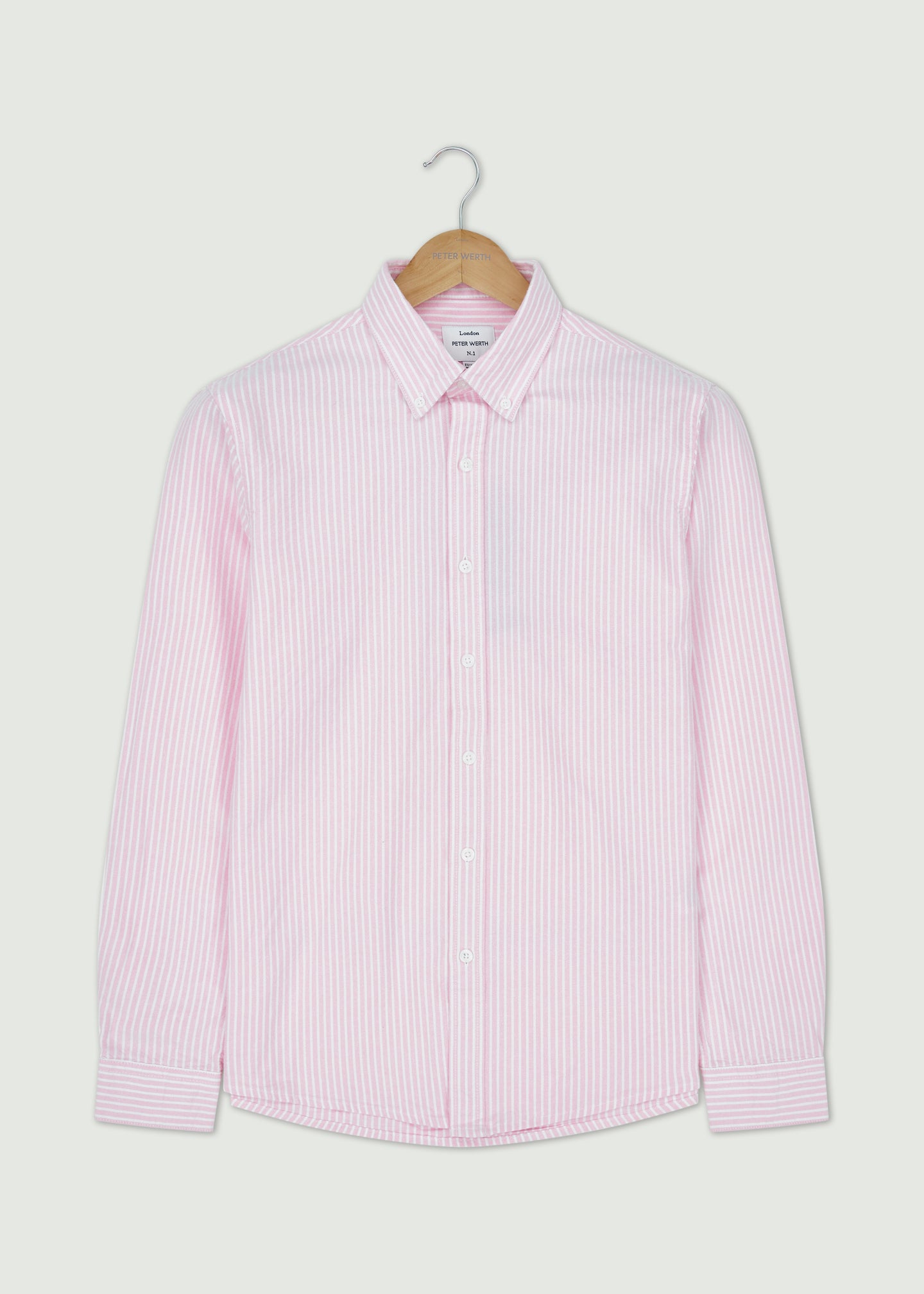 Chateau Long Sleeve Shirt - Pink/White
