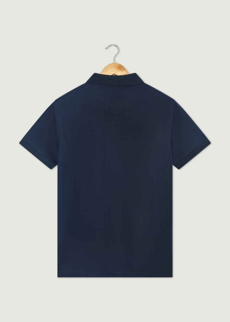 Arran Polo Shirt - Dark Navy