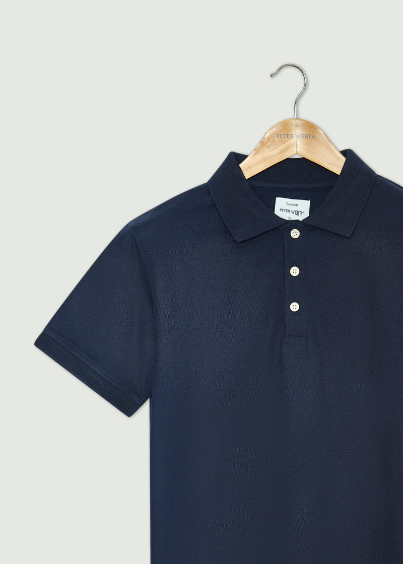 Arran Polo Shirt - Dark Navy