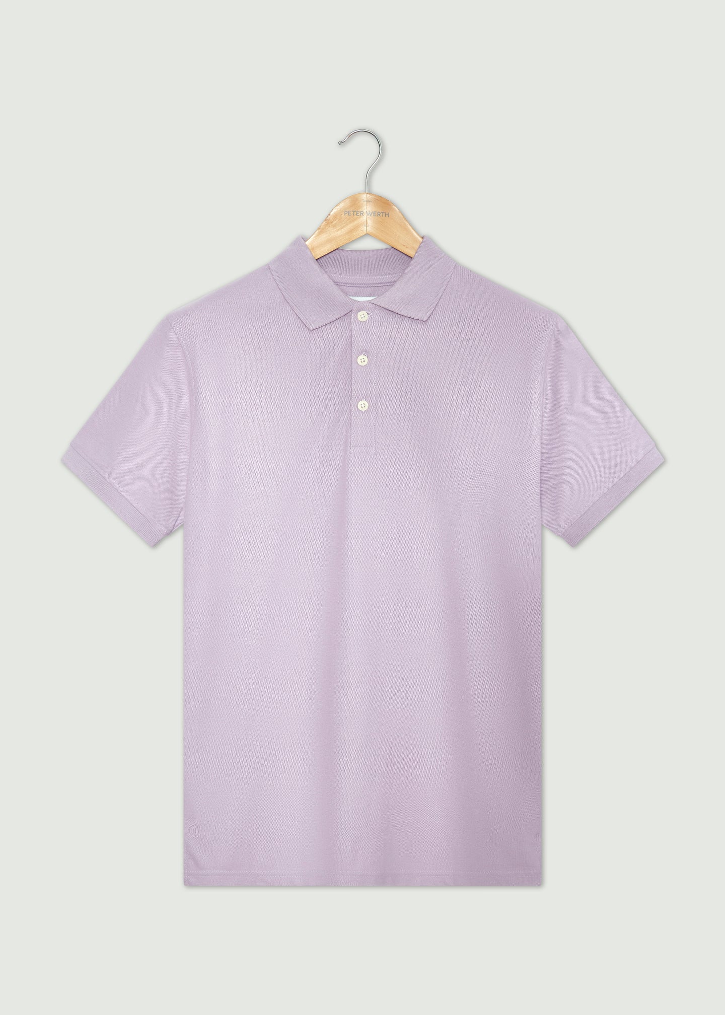 Peter Werth Arran Polo Shirt Lilac