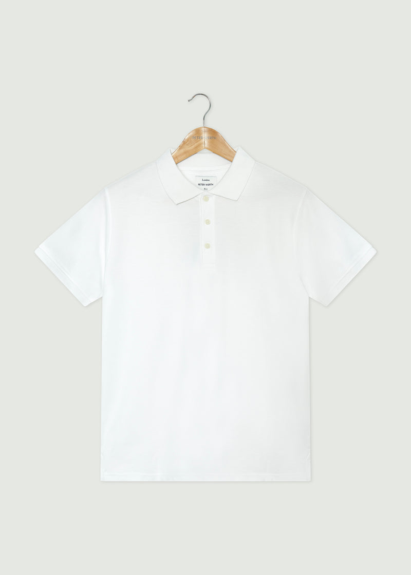 Arran Polo Shirt - White