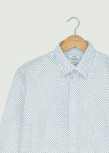 Load image into Gallery viewer, Hanley Long Sleeve Shirt - White/Navy