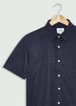 Load image into Gallery viewer, Hatchard Short Sleeve Shirt - Navy
