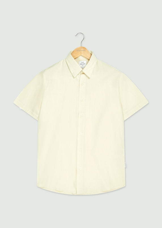 Hatchard Short Sleeve Shirt - Off White