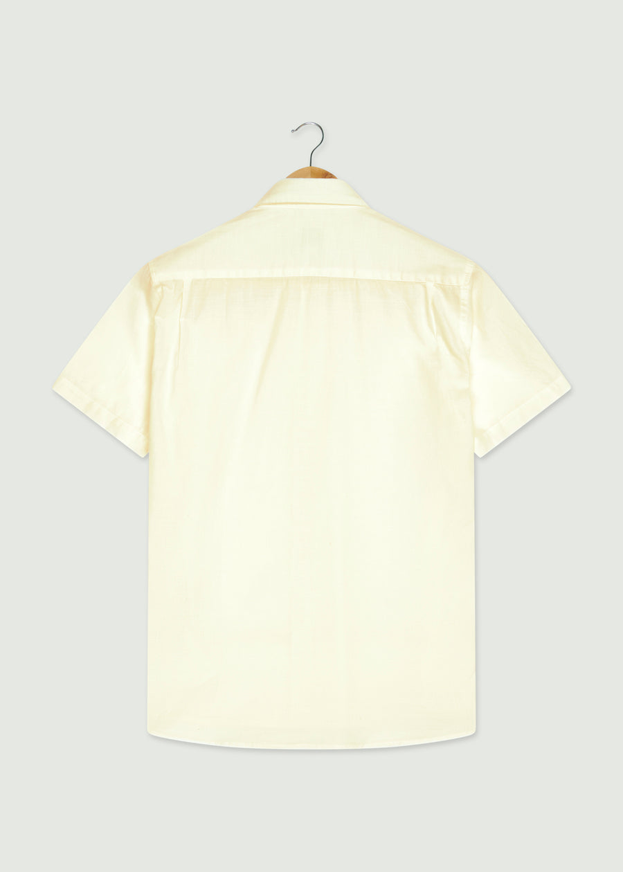 Hatchard Short Sleeve Shirt - Off White