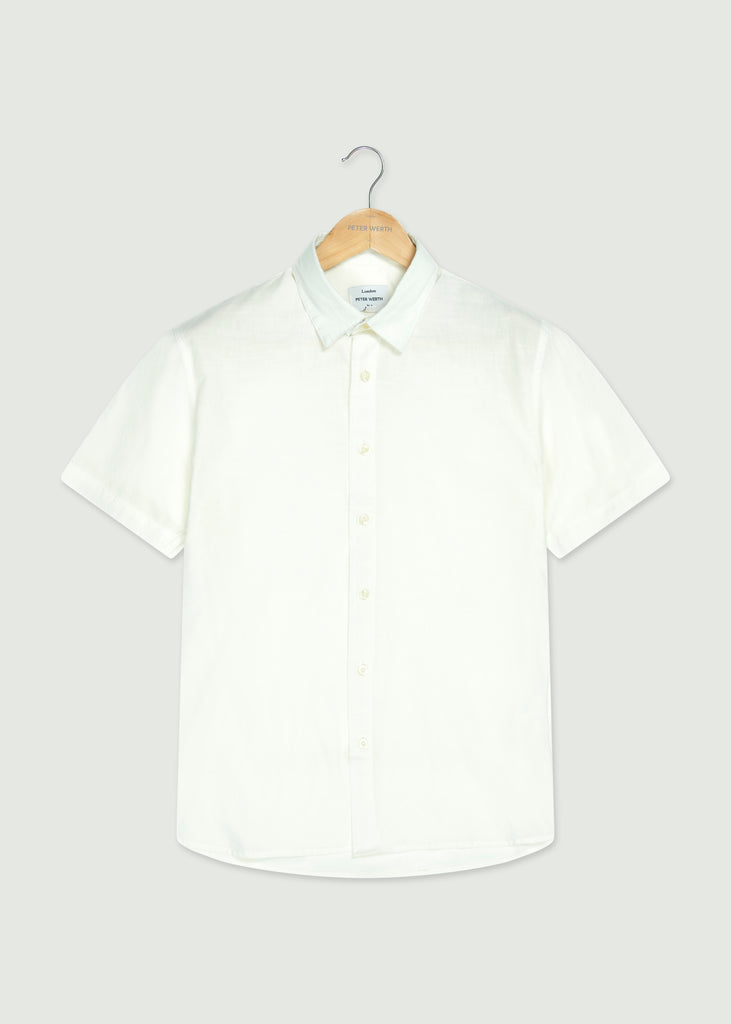Hatchard Short Sleeve Shirt - White