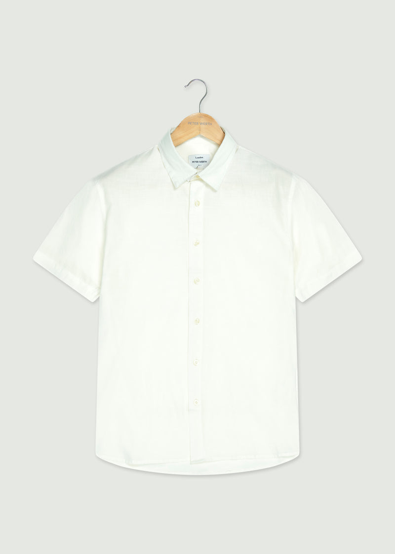 Hatchard Short Sleeve Shirt - White