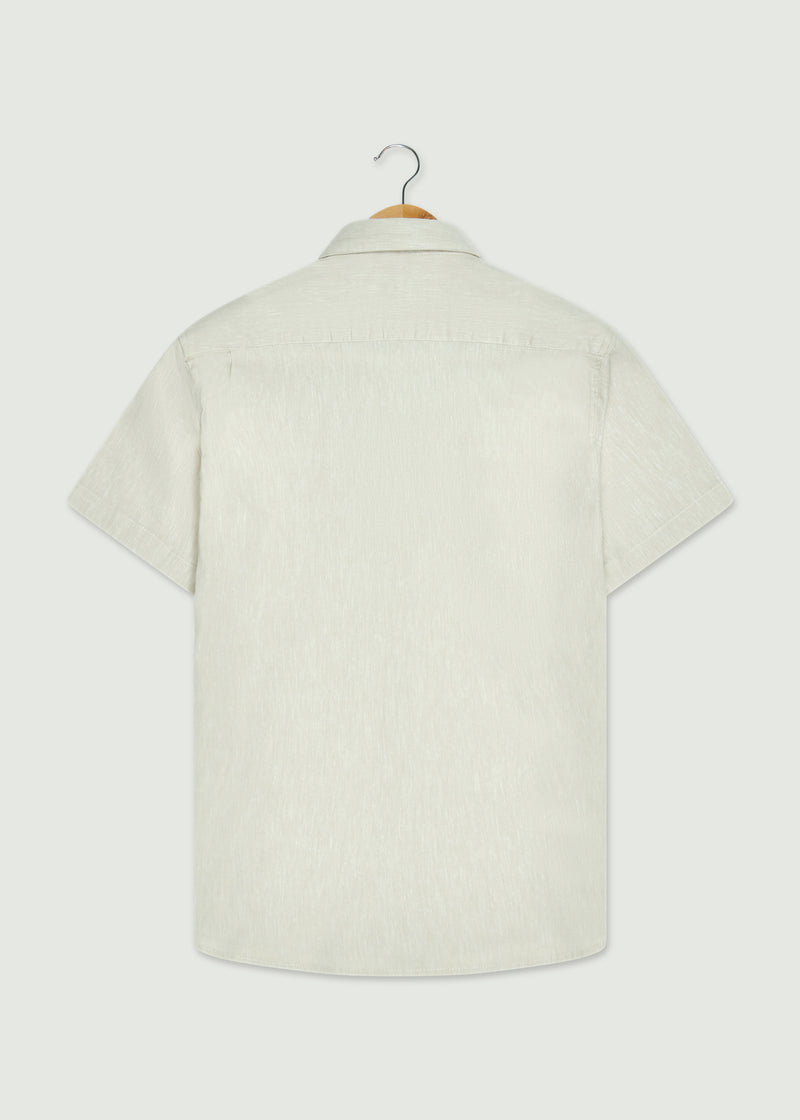 Brunel Short Sleeve Shirt - Beige